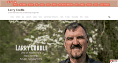 Desktop Screenshot of larrycordle.com
